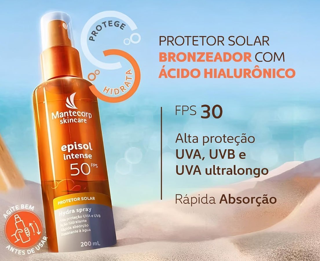 Protetor Solar Hydra Spray FPS50 200ml