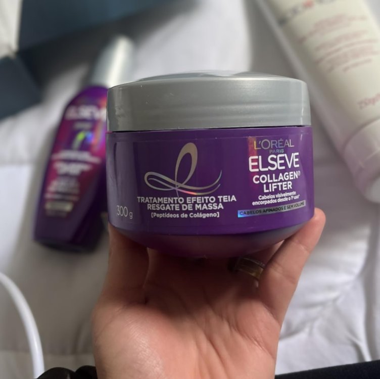 Máscara de Tratamento Elseve L'Oréal Paris Colágeno Encorpador 300g
