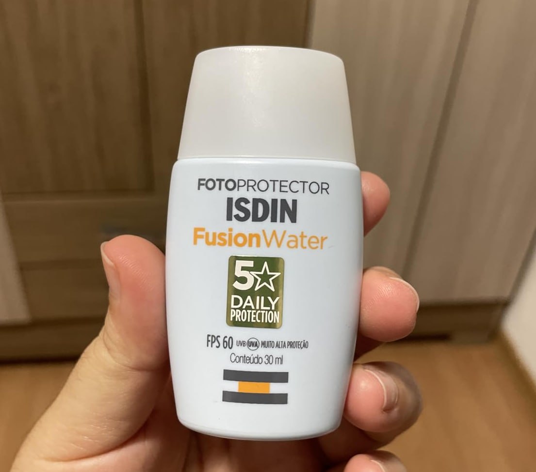 ISDIN Protetor Solar Facial Fusion Water 5 Stars FPS 60-30ml