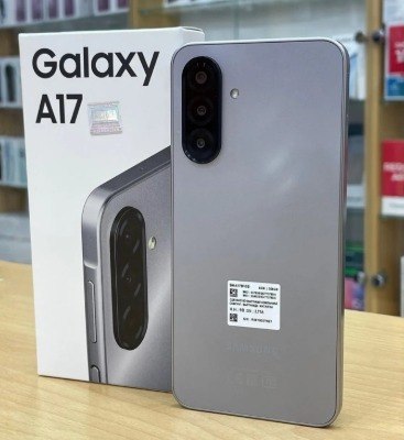 Celular Samsung Galaxy A17, 128GB, 4GB, 50MP Tela 6.7", IP54 - Cinza