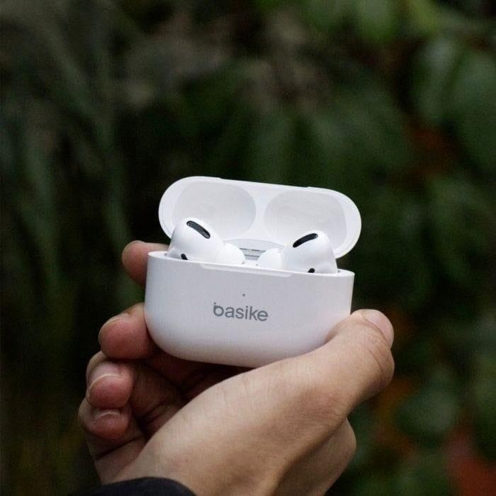 Basike Fone De Ouvido Sem Fio Bluetooth Para Bluetooth 5.3 Branco