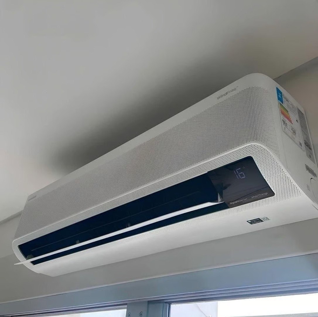 Ar-condicionado Split Samsung Inverter Windfree Ai 12.000 Btus Frio Sem Vento Ar12dyfaawknaz Branco 220v