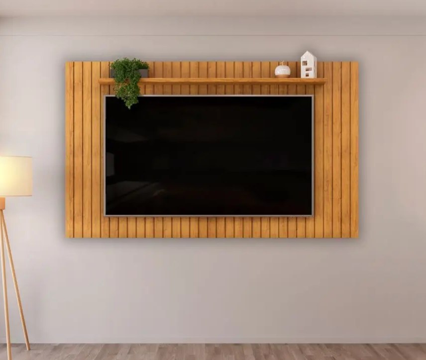 Painel para TV até 65" DJ Móveis Lume - 2 cores