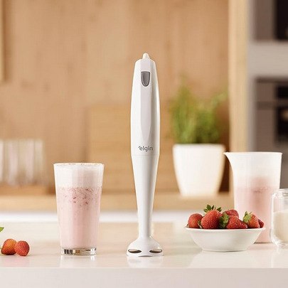Mixer de Mão 200W Elgin Compacto e Leve, ergonômico e fácil de limpar Branco 110v