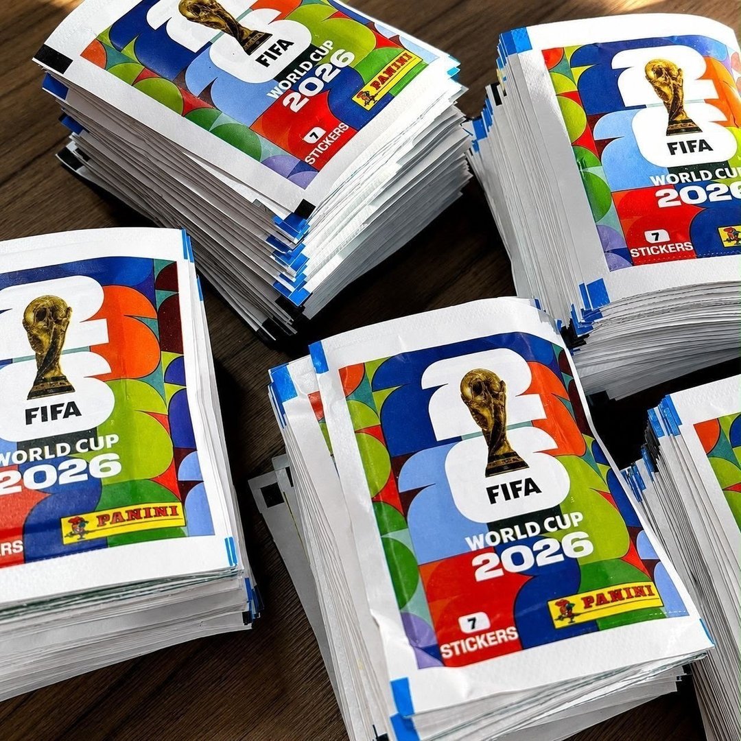 Kit 336 Figurinhas Do Álbum Copa Do Mundo 2026- 48 Envelopes