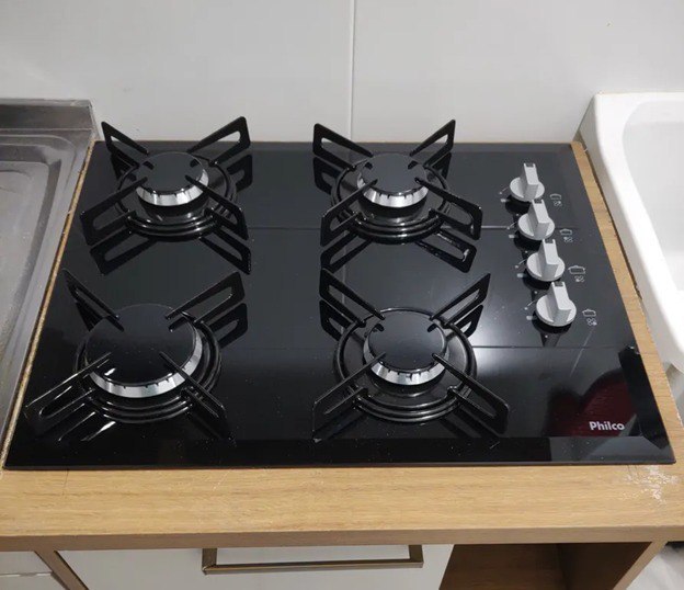 Cooktop 4 Bocas Philco Cook Chef Acendimento Automático - Bivolt