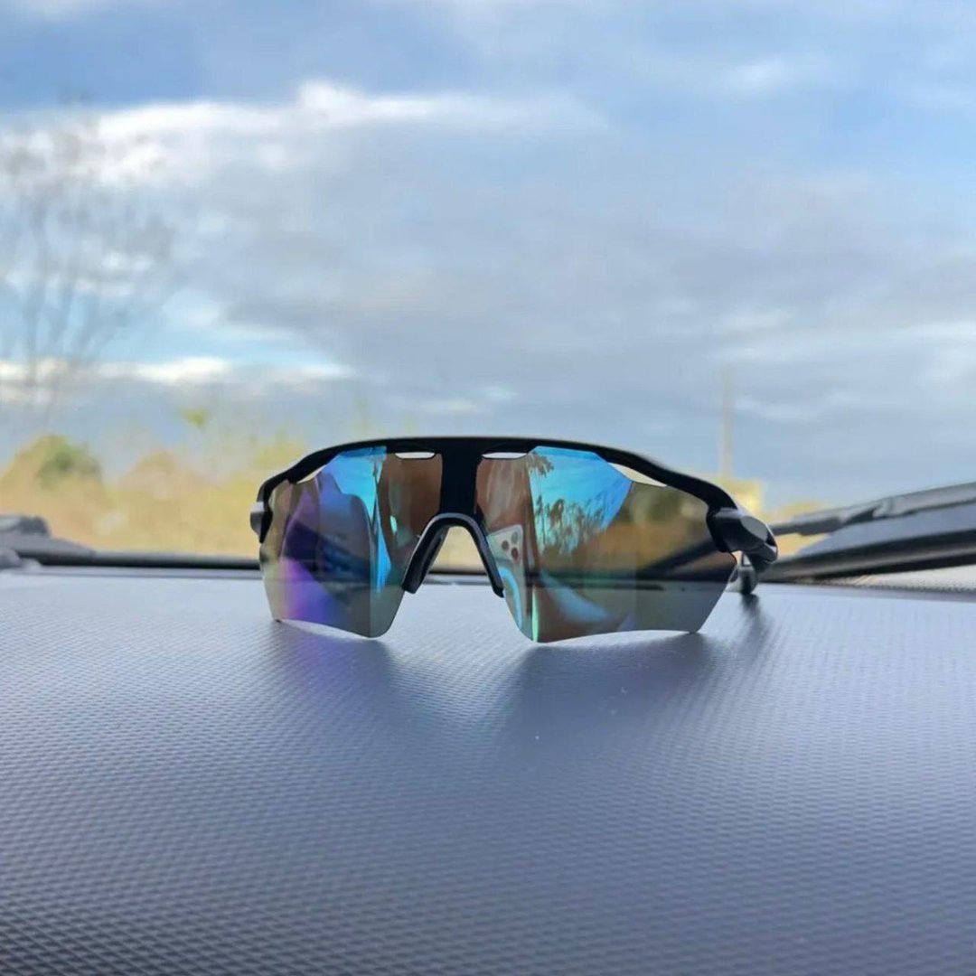 Óculos Esportivo De Sol Ciclismo Corrida Espelhado Uv400