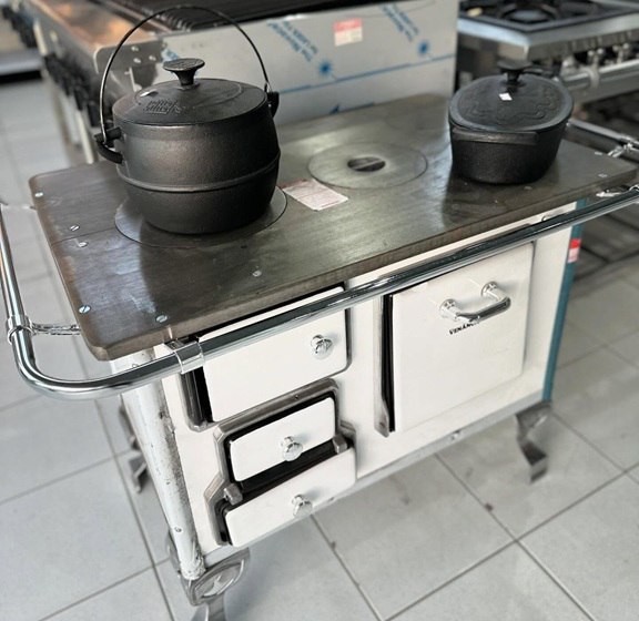 Fogão a Lenha 2 Bocas Maestro Nº 1 Direito