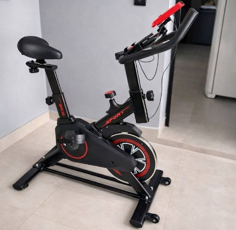 Venda E Cia Bicicleta Spinning Para Exercícios Xhjscrb8009 Preto Vermelho