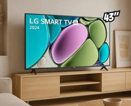 Smart TV LG 43 LED FHD USB HDMI Wi-fi Bluetooth HDR ThinQ Ai Airplay Alexa - 43LR671C0SA.A...