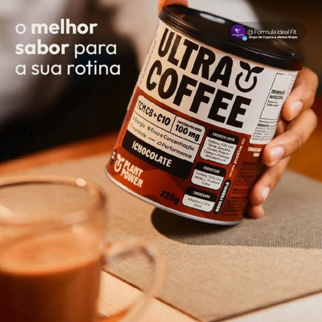 Ultra Coffee Cappuccino Energia, Foco E Performance 220g Cappuccino