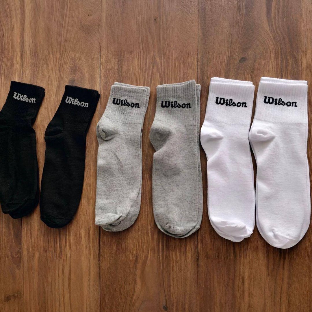 Kit 9 Pares Meias Wilson Cano Médio Masculino Adulto