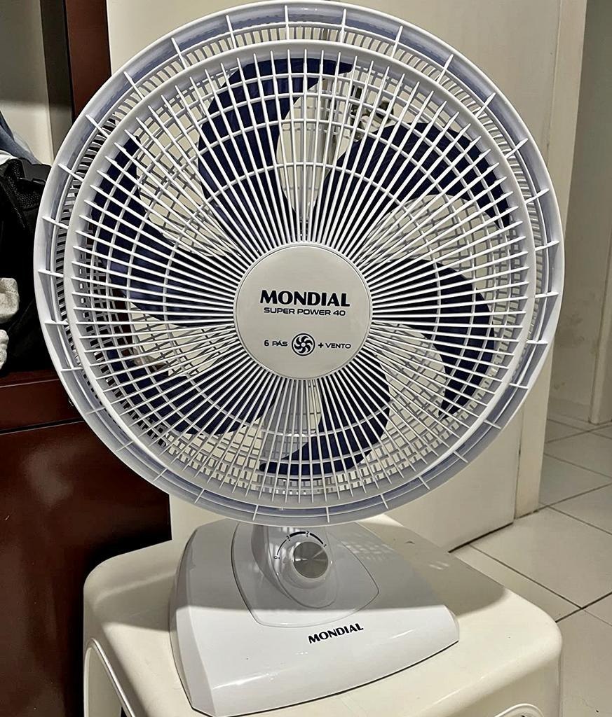 Ventilador Mondial Super Power 40cm 3 Velocidades 6 Pás - 110v/220v
