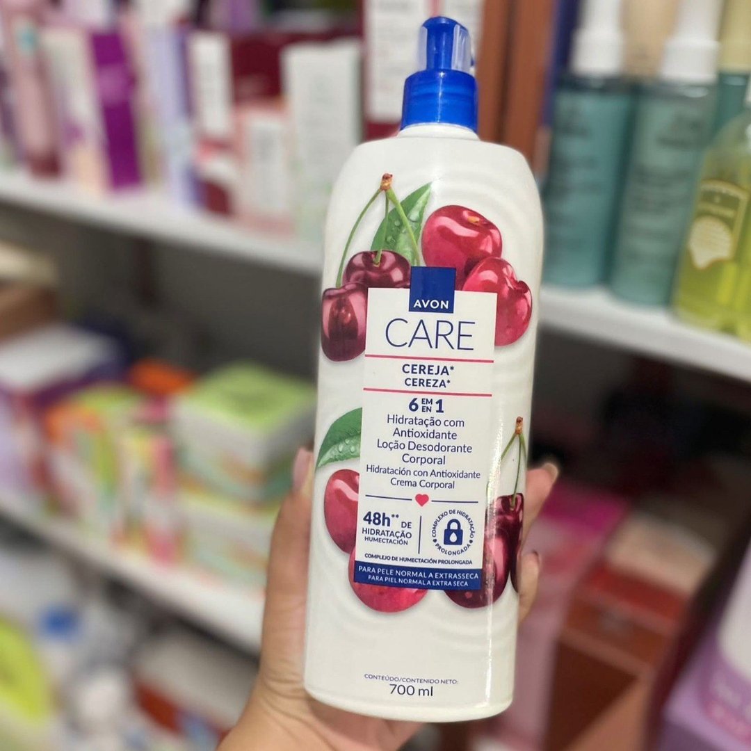 Loção Hidratante Corporal Avon Care Cereja 700ml