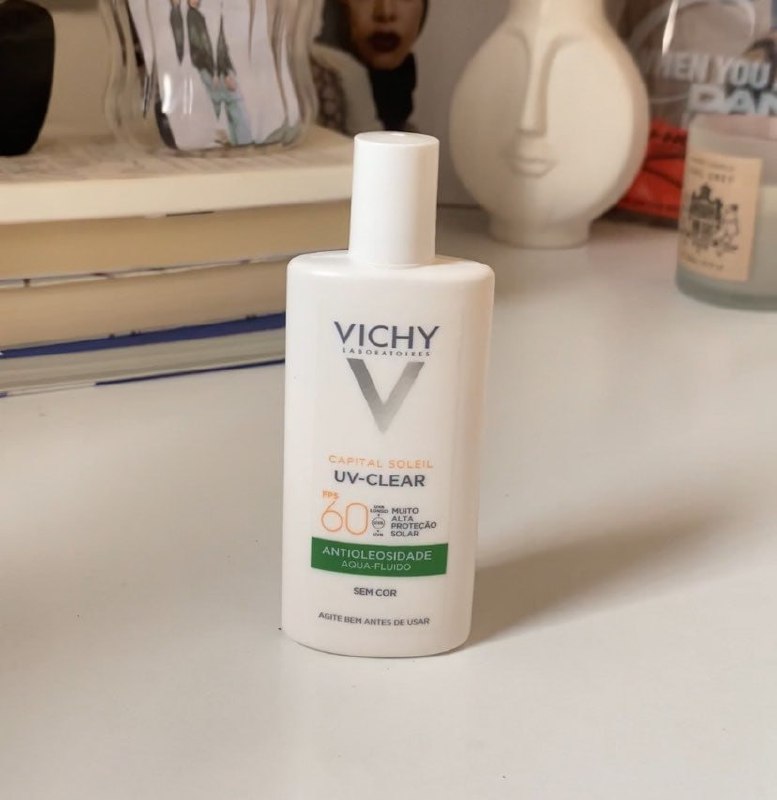 Protetor Solar Facial Sem Cor Antioleosidade Toque Seco Fps 60 Reduz Acne E Poros Acabamen...