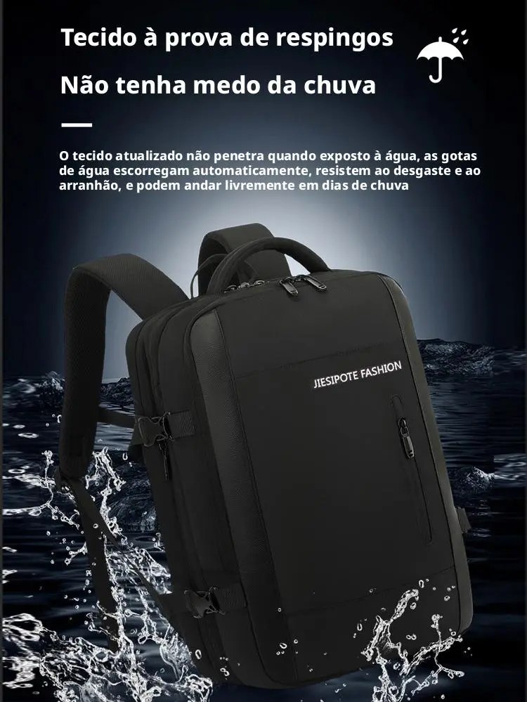 Mochila Viagem Feminina Masculina Para Notebook Executiva
