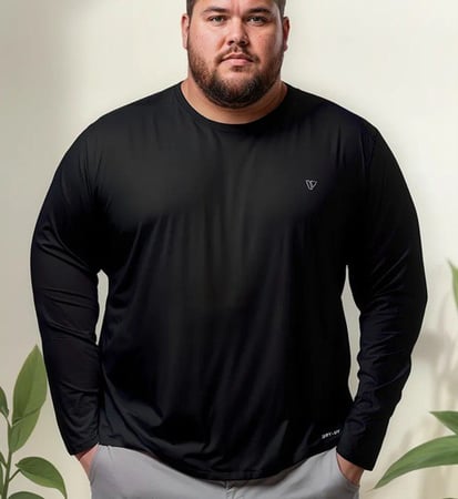 Camisa VOKER Plus Size Térmica Proteção UV Premium Tam. G1/G2/G3/G4 - 10 cores