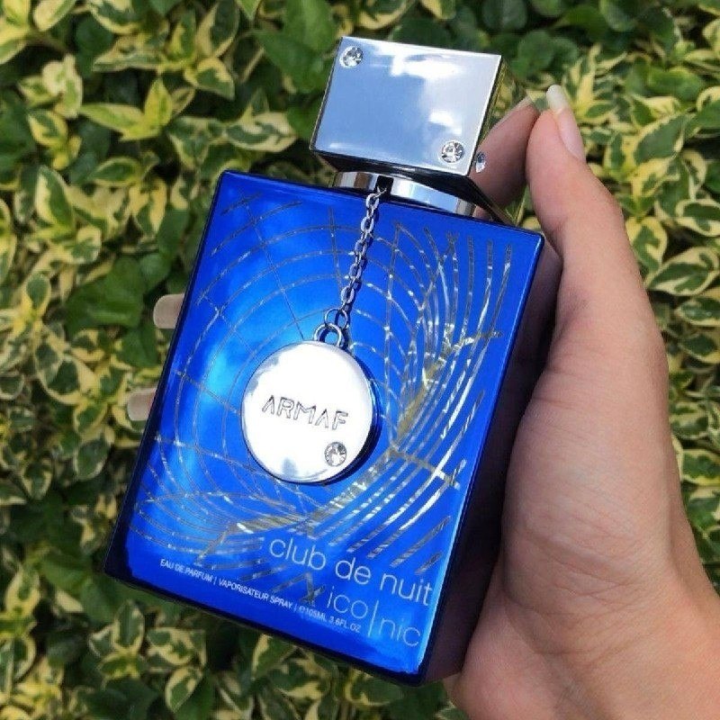 Perfume Club De Nuit Iconic Blue Armaf Eau De Parfum 105ml Perfume Árabe Masculino Importa...