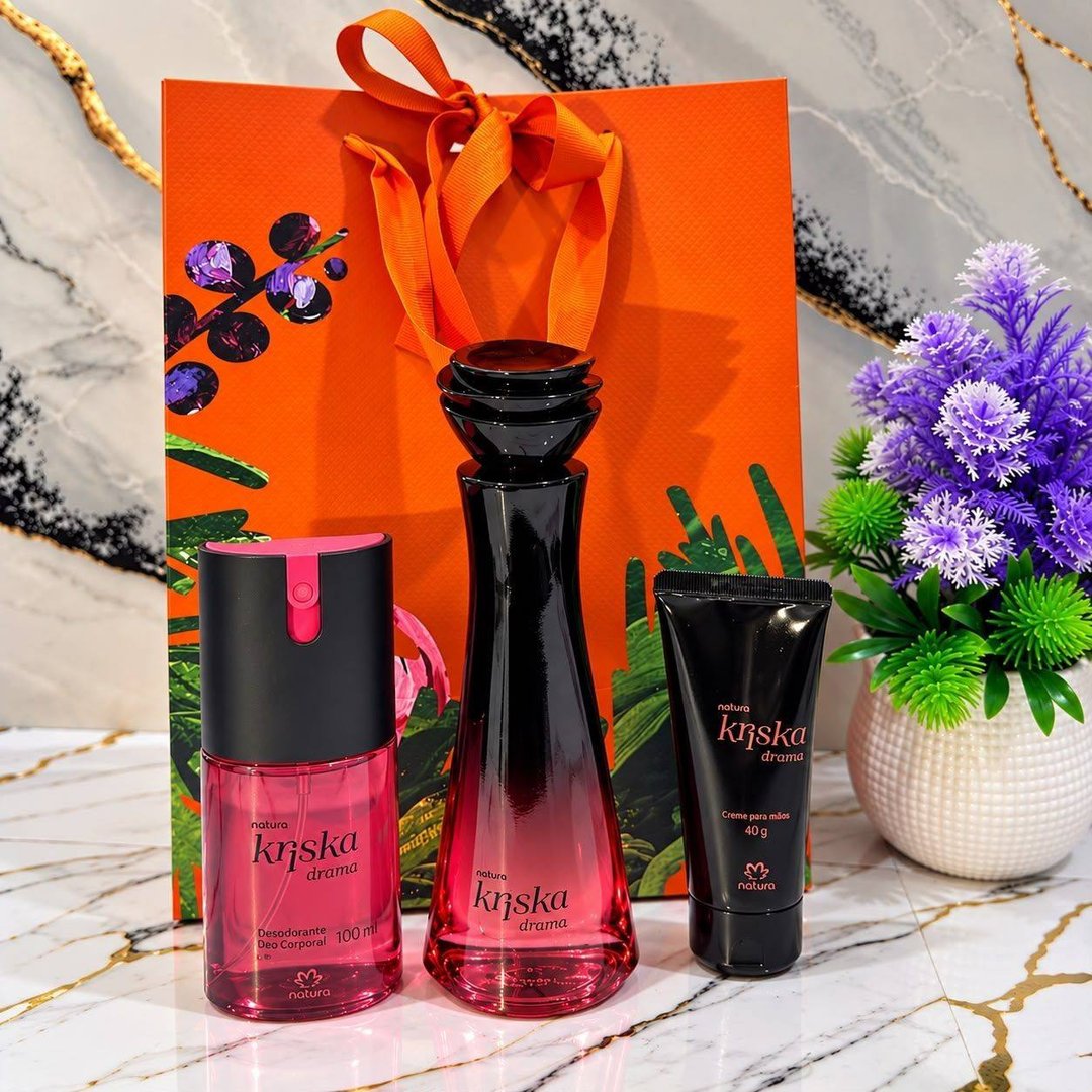 Kit Presente Kriska Drama (3 Itens) Natura