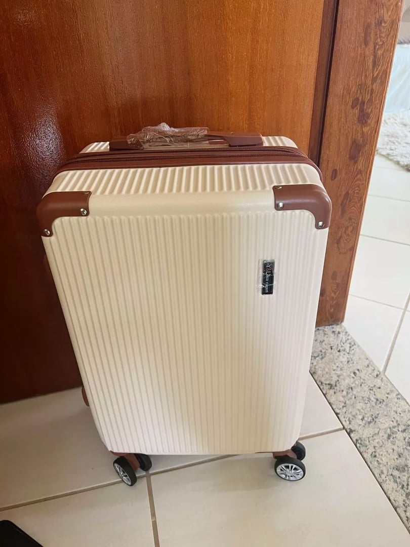 Mala De Viagem/Bordo 10KG Expansível-Ziper Dupla. Rodas Dupla Removível 360Grau