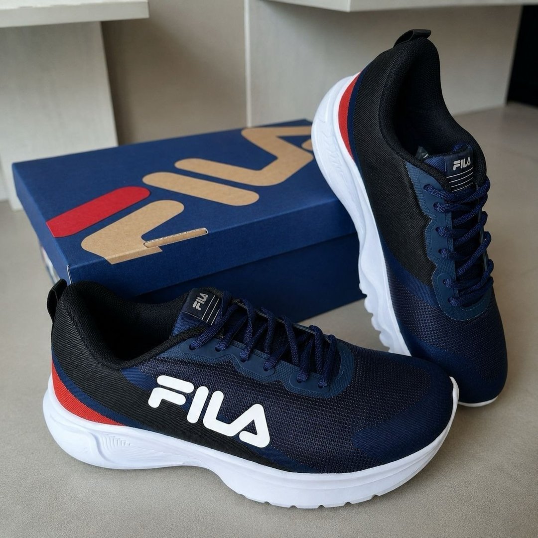 Tênis Fila Vector Masculino Confortável Estilo Esportivo