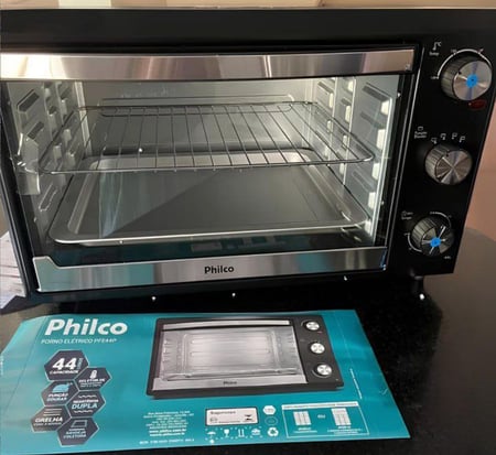 Forno Elétrico Philco Pfe44p Dupla Resistência 44l