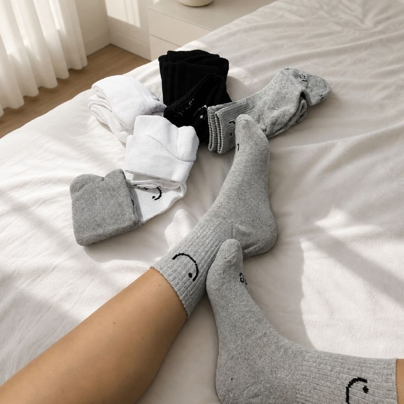 Kit Com 10 Pares De Meias Cano Alto Algodão Usee Brasil
