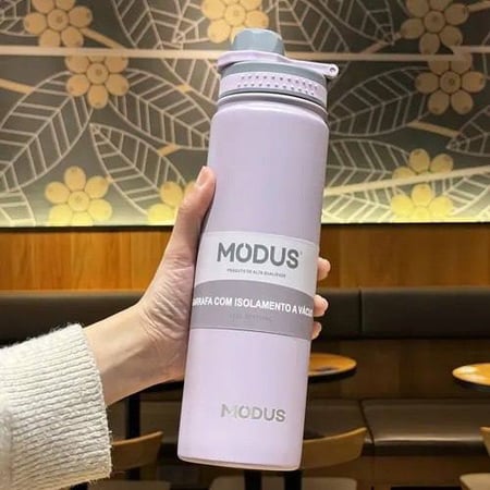 MODUS Garrafa de Água Térmica Aço Inox 750ML (Roxo)