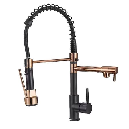 Torneira Cozinha Gourmet Monocomando Com Spray Extensor