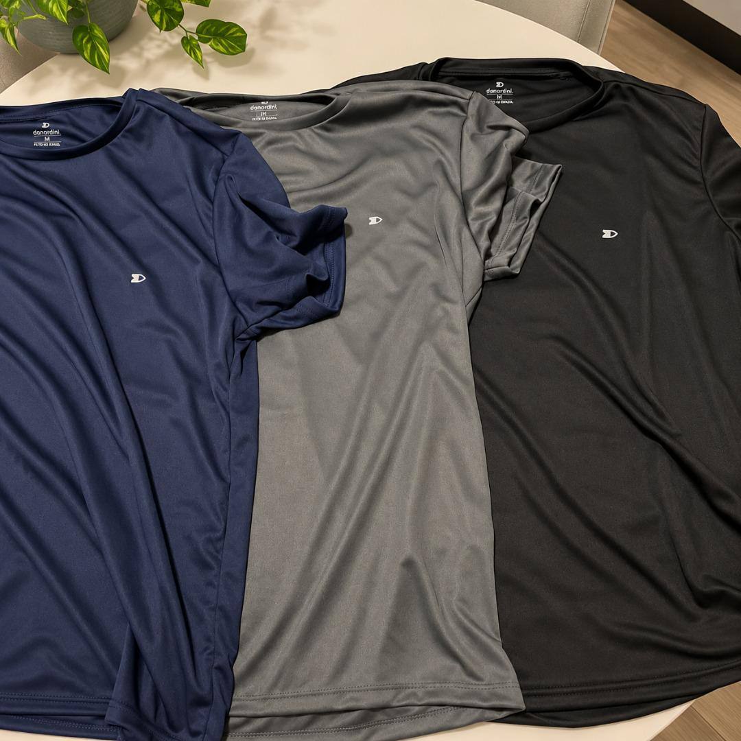Kit 4 Camiseta Dry-fit Sandrini Masculina