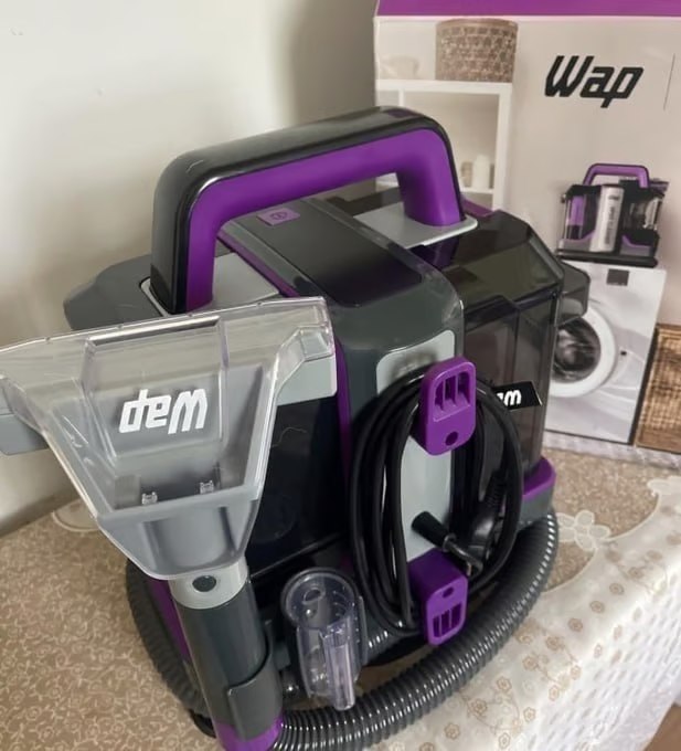 Extratora 3 em 1 WAP W3 Spot Cleaner Borrifa, Esfrega e Extrai Sistema de Autolimpeza 1450W - 220v