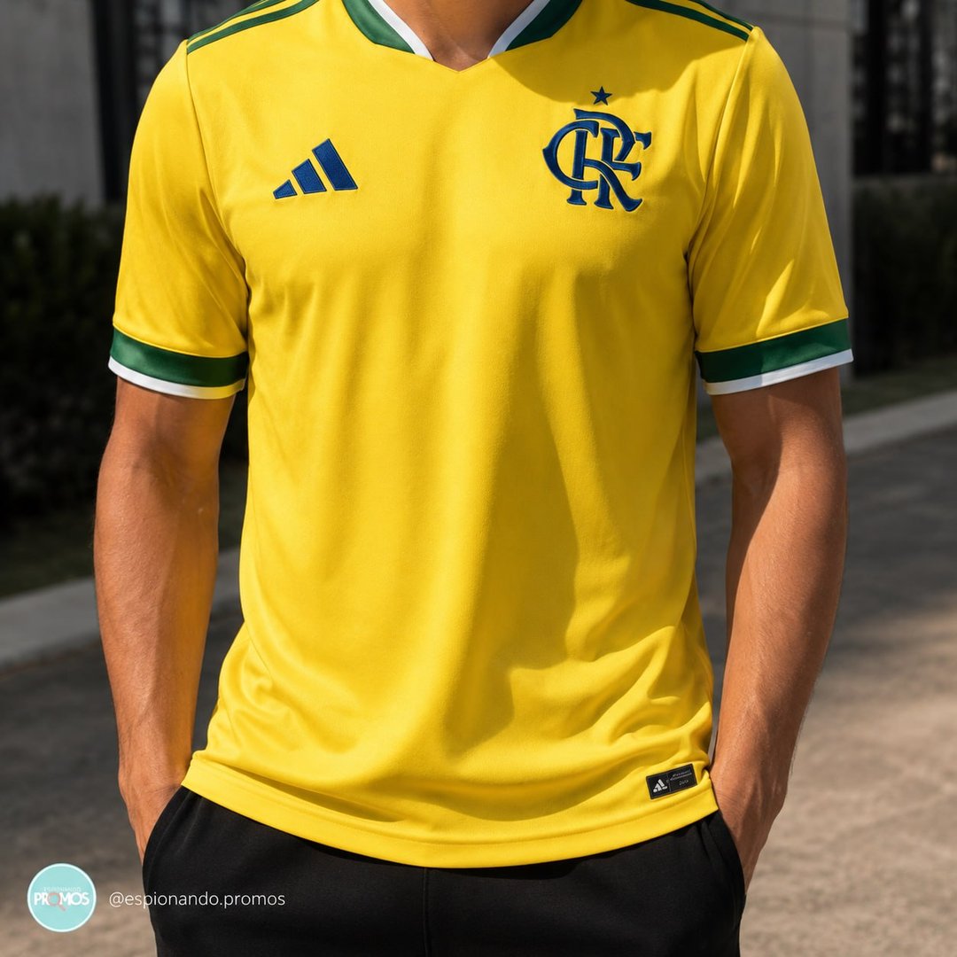 Pré-Venda Camisa Masculina Flamengo Brasil 2026