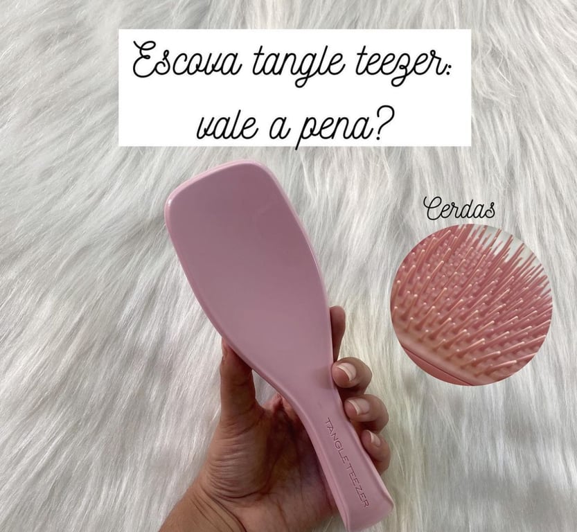 Resenha Escova Tangle Teezer