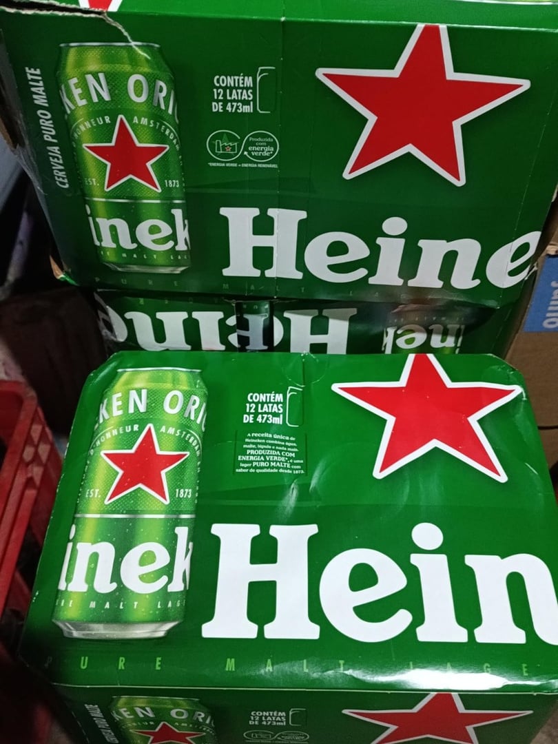 Heineken Cerveja Lata 473ml Pack 12 Unidades