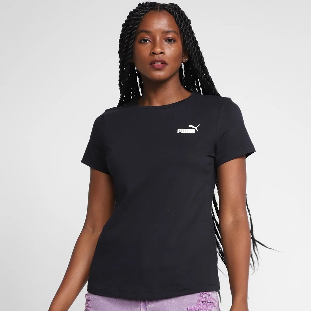 Camiseta Puma Ess Small No. 1 Logo Feminina