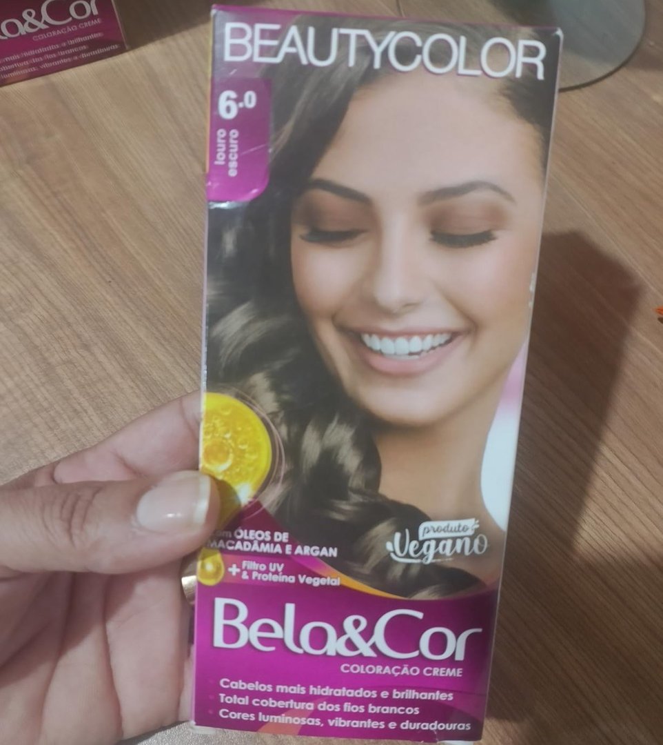 Coloração Bela&Cor Beautycolor - 6.0 Louro Escuro