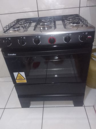 Fogão Elétrico 5 Bocas Esmaltec Ideal Super