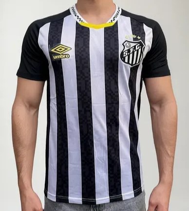 Camisa Infantil Santos II 25/26 s/n Umbro - Tam. 12 e 14 anos