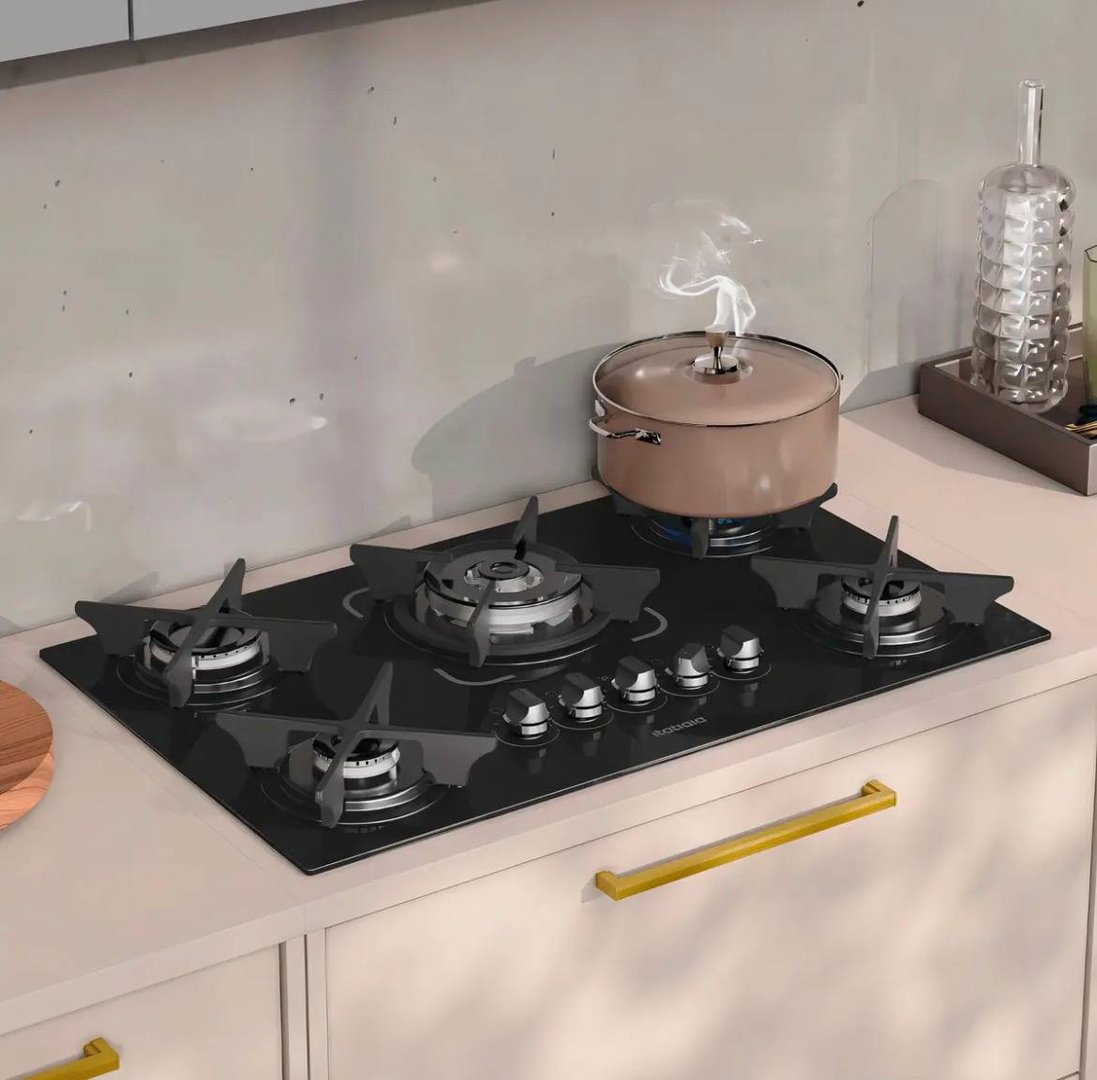Cooktop itamaxi Itatiaia 5 Bocas Preto