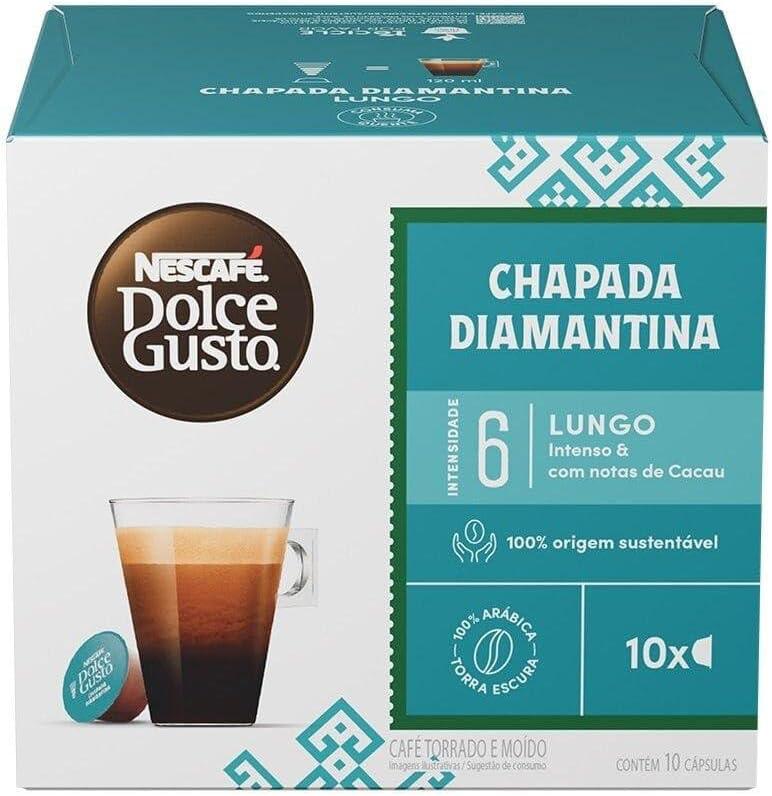 Cápsula de Café Dolce Gusto Chapada Diamantina 10 Caps 60g