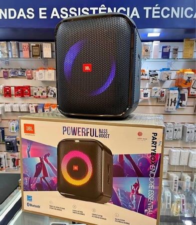 Caixa de Som Bluetooth Jbl Partybox Encore Essential 100W TWS - Bivolt