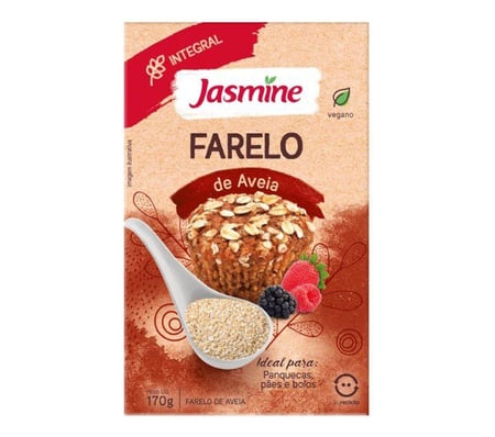 Jasmine Farelo de Aveia Integral 170g