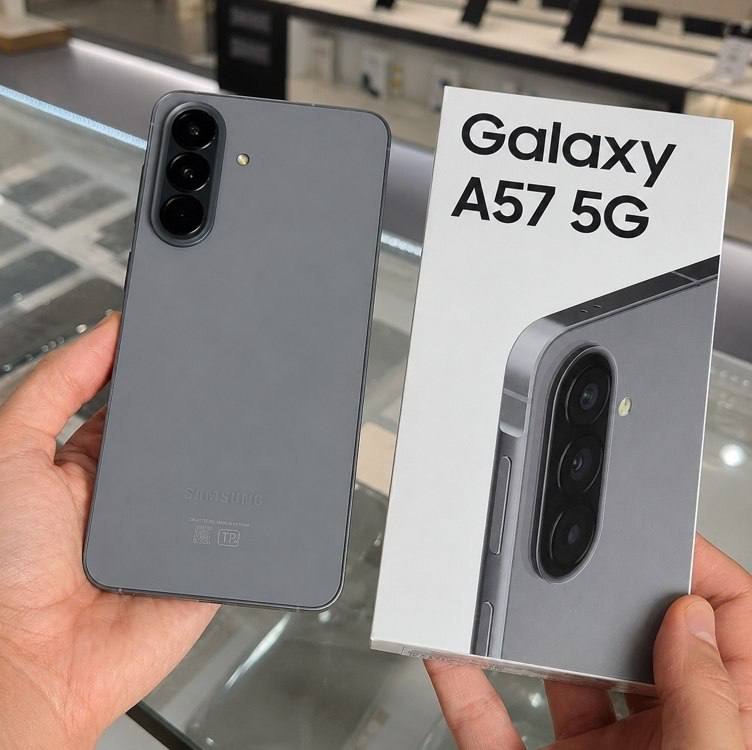 Celular Samsung Galaxy A57 5G 128GB, 8GB RAM, Câmera 50MP, IP68, Super AMOLED 6.7