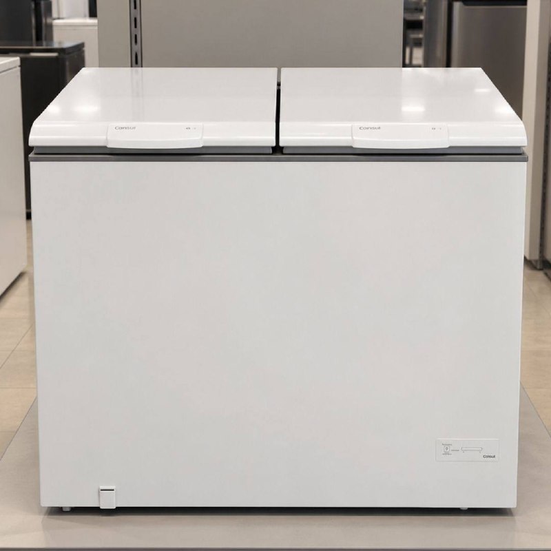 Freezer Horizontal Consul 2 Portas 410 Litros Branco - CHB42MB