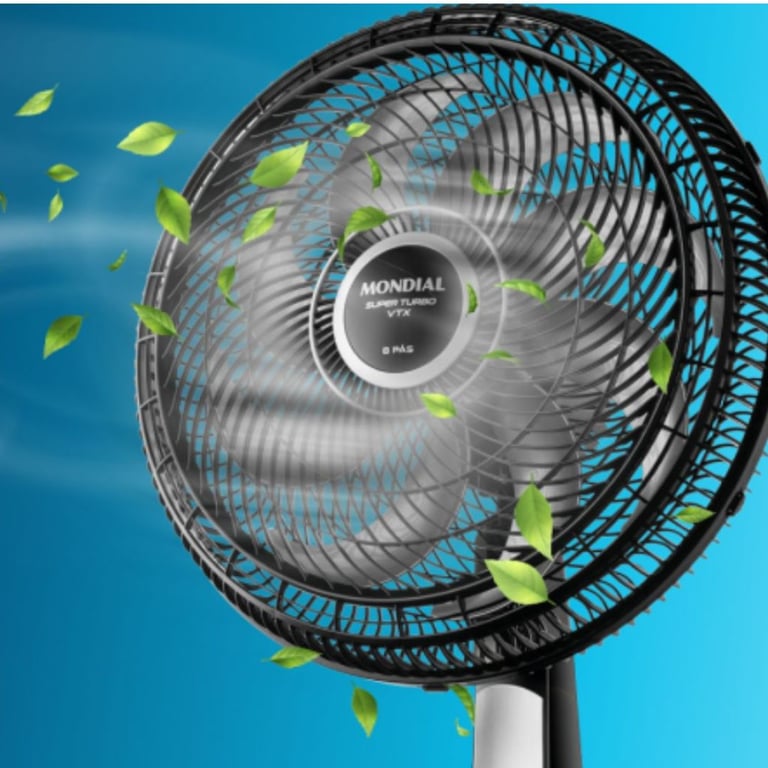 Ventilador 40cm Super Turbo 8 Pás, Mondial - Potência, Conforto e...
