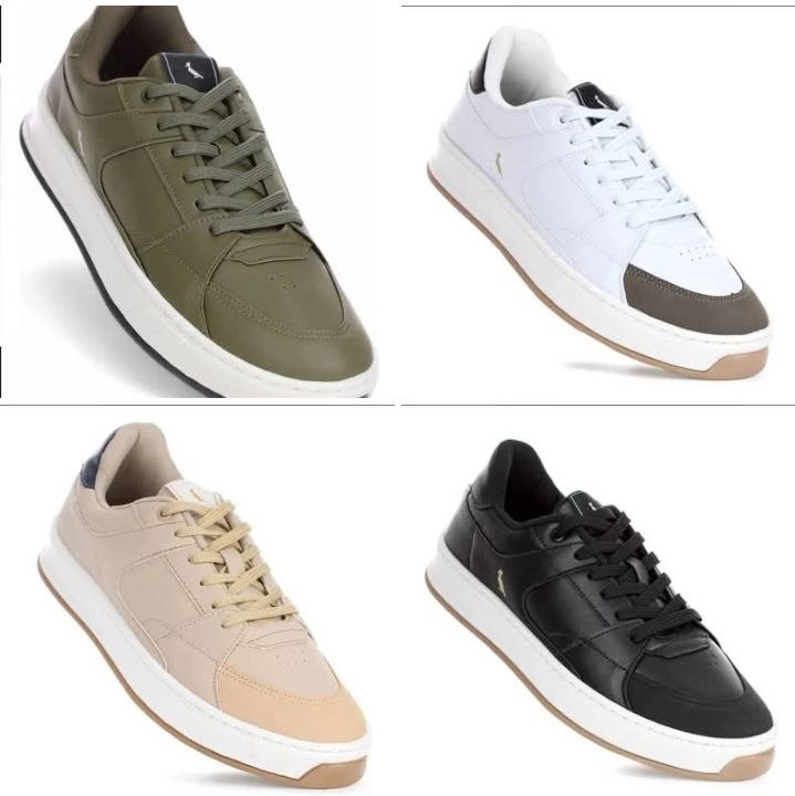 Tênis Reserva Roma Masculino Casual Cano Baixo Elegante