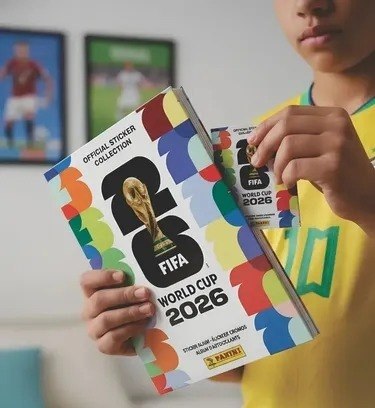 Álbum de Figurinhas Capa Dura Copa do Mundo FIFA 2026 EUA Panini