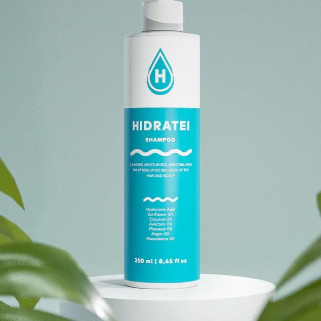 Shampoo Hidratante Para Cabelos Ressecados E Secos Hidratei