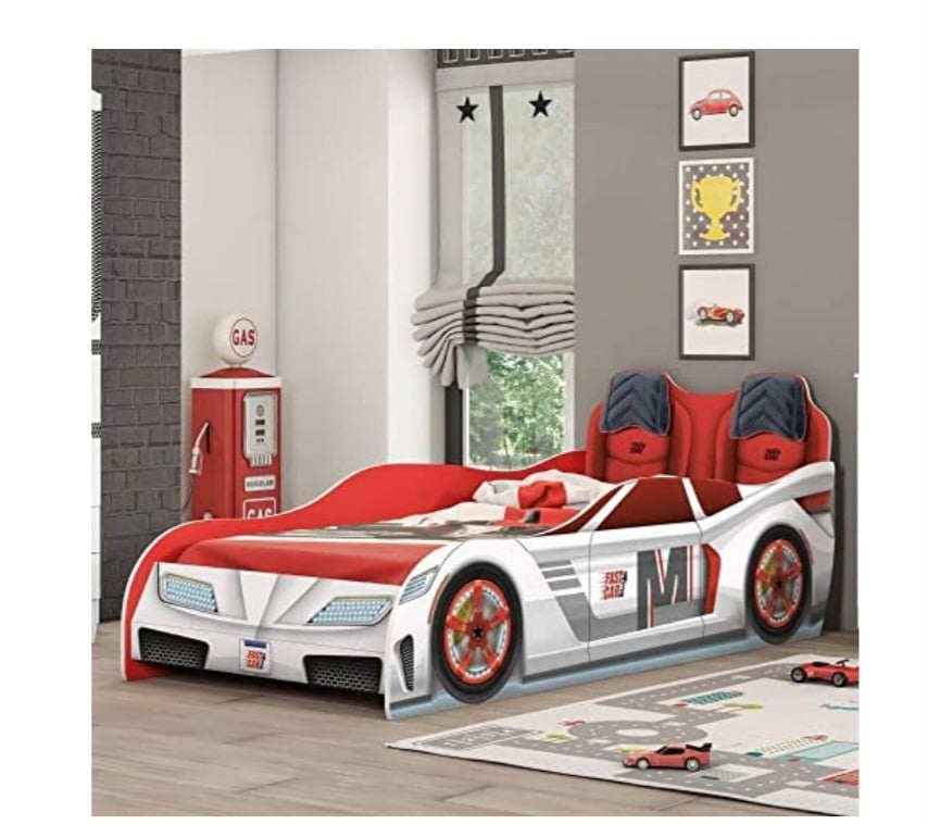 Cama Infantil Carro de Corrida