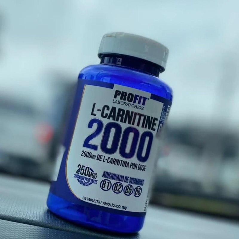 L-carnitina 2000 C/ Picolinato De Cromo 60 Tabs